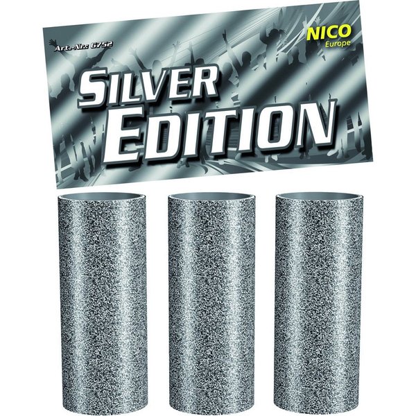 Tischbomben "Silver Edition" 3er